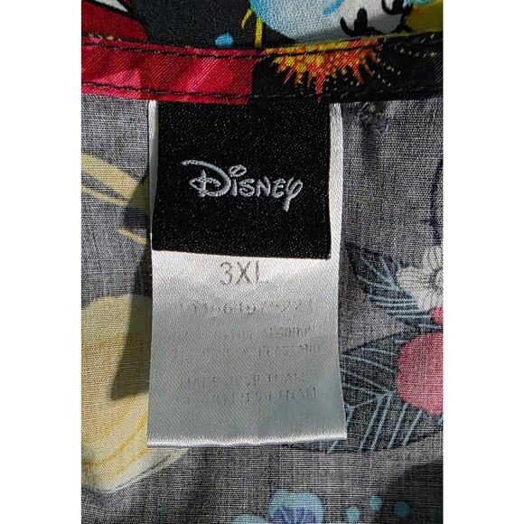 Disney My Weekend is Booked Women's 2-Pocket V-Neck Scrub Top 3XL princesses - Picture 4 of 5